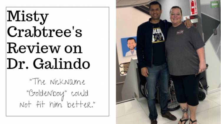 Misty Crabtree says, "The Nickname Goldenboy Could Not Fit Him Better."