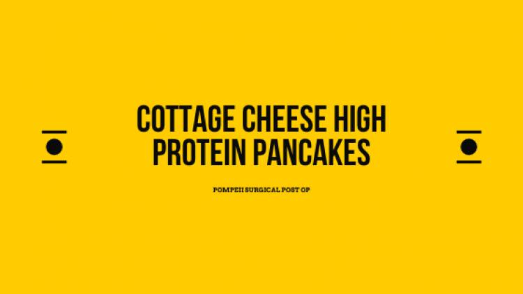 Cottage Cheese High Protein Pancakes