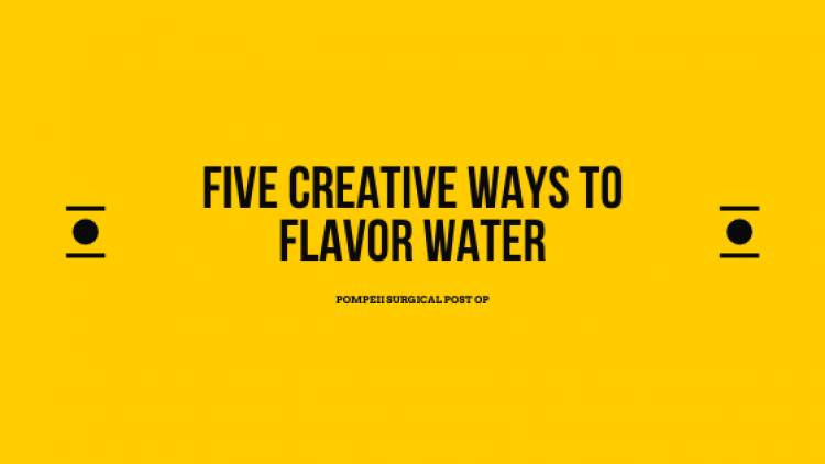 Five Creative Ways to Flavor Water