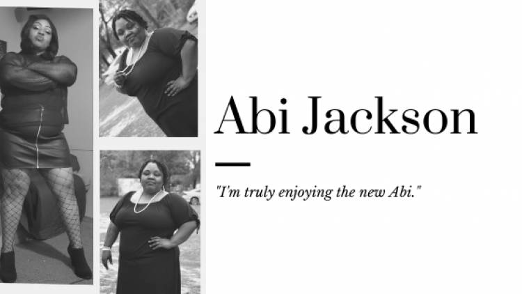 Abi Jackson is truly enjoying the "New Abi."