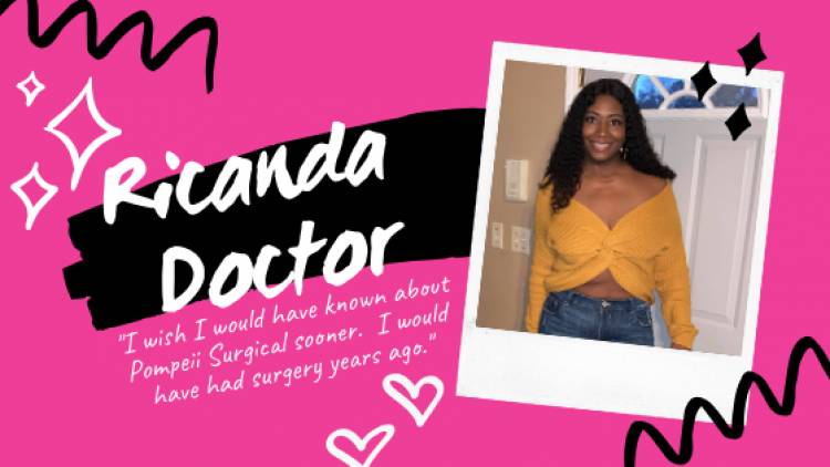 Ricanda Doctor says "This is YOUR journey, embrace it! It's worth it."
