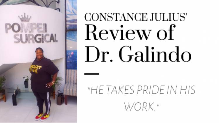 Constance Julius "I am forever grateful for Dr. Galindo."